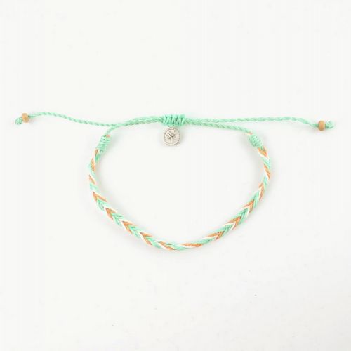 Βραχιόλι κοτσίδα - μέντα
