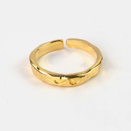Gold-plated ring