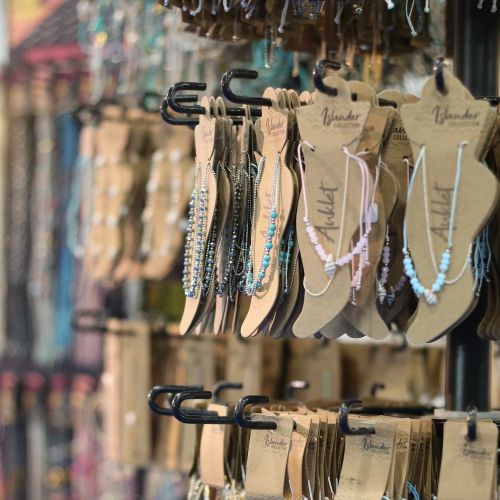 Βραχιόλι ποδιού αλυσίδες - σιέλ ασημί