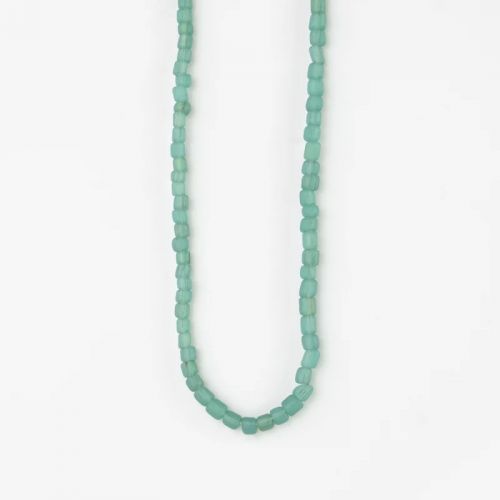 Κολιέ με γυάλινες χάντρες - Άκουα