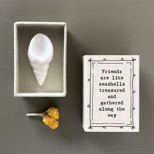 Σπιρτόκουτο - Κοχύλι 4,5x3,4εκ.