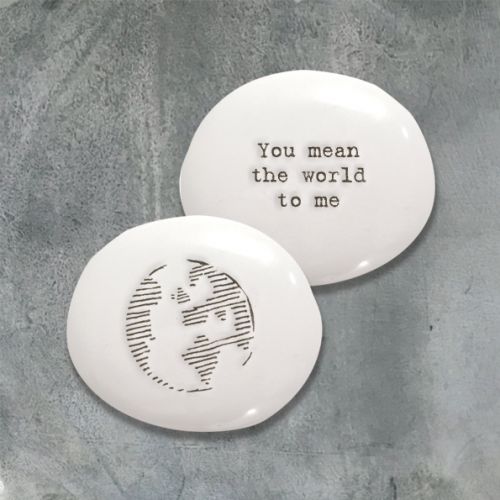 Porcelain pebble-The world