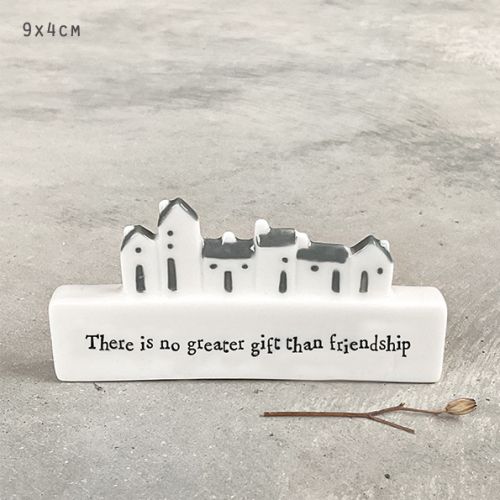 Πορσελάνινη σκηνή 9,8εκ.-No greater gift than friendship