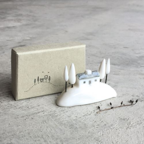 Long house & trees-Woodland