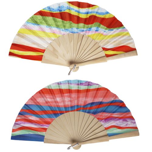 Βεντάλια κύμα 21εκ. ξύλινη