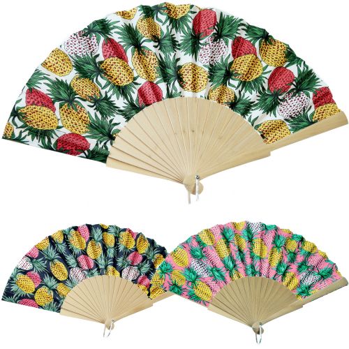 Βεντάλια ανανάδες ξύλινη