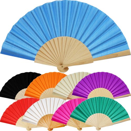 Βεντάλια φυσική μονόχρωμη 23εκ. 