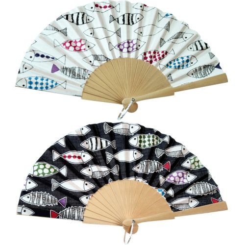 Βεντάλια ψάρια ξύλινη