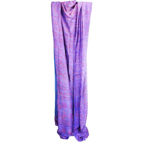 Old rayon sari approx 5m asst'd