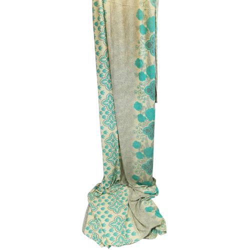 Old rayon sari approx 5m asst'd