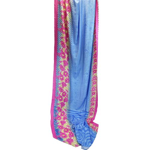 Old rayon sari approx 5m asst'd