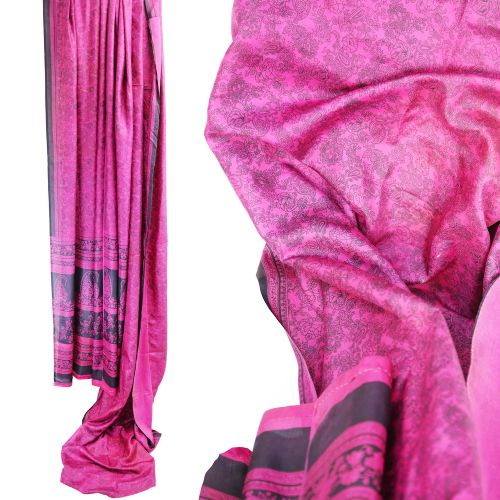 Old rayon sari approx 5m asst'd