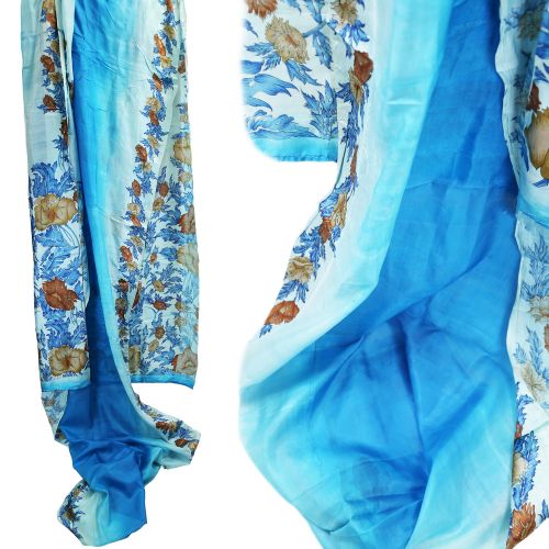 Old rayon sari approx 5m asst'd