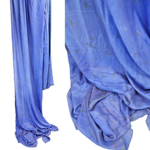 Old rayon sari approx 5m asst'd