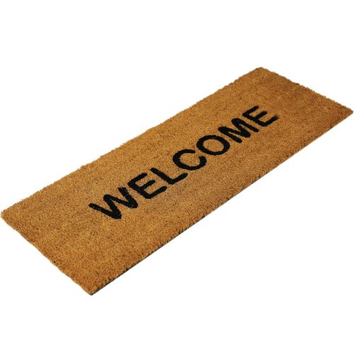 Χαλάκι εισόδου WELCOME 28x78εκ. κοκοφοίνικας