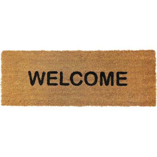 Χαλάκι εισόδου WELCOME 28x78εκ. κοκοφοίνικας