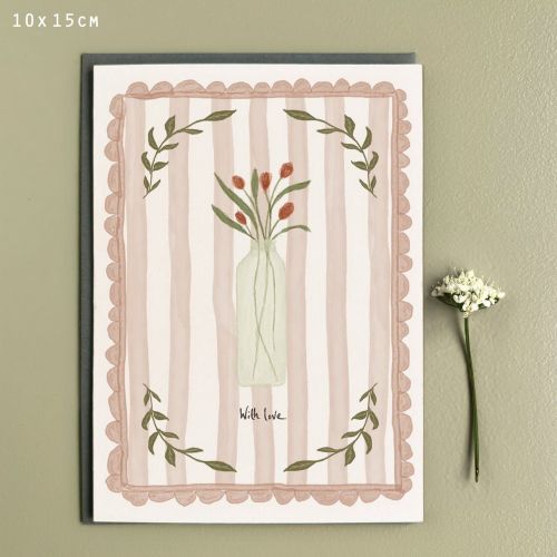 Country living card-With love