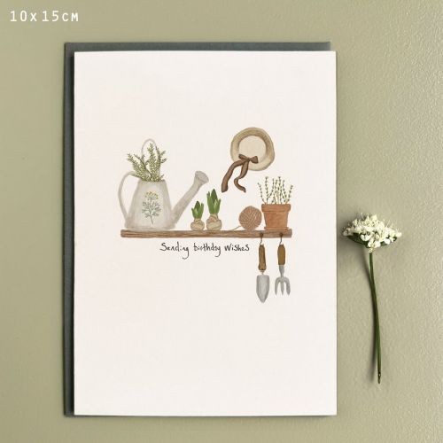 Country collection card-Sending birthday wishes