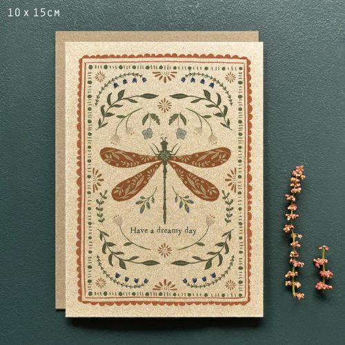 Insect card-Have a dreamy day