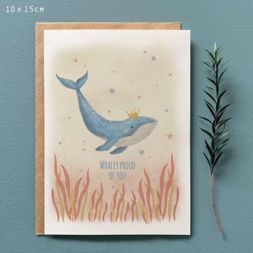 Sealife Κάρτα-Whalely proud of you