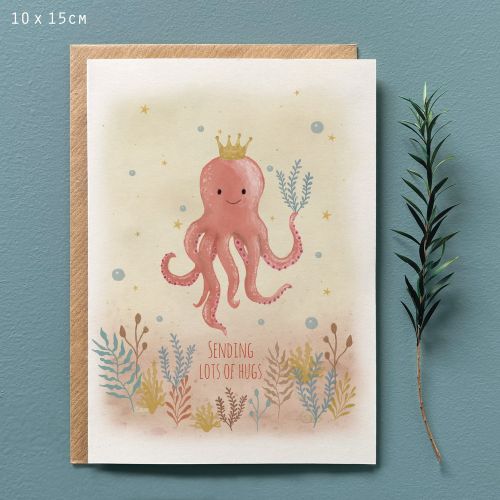 Sealife Κάρτα-Sending lots of hugs