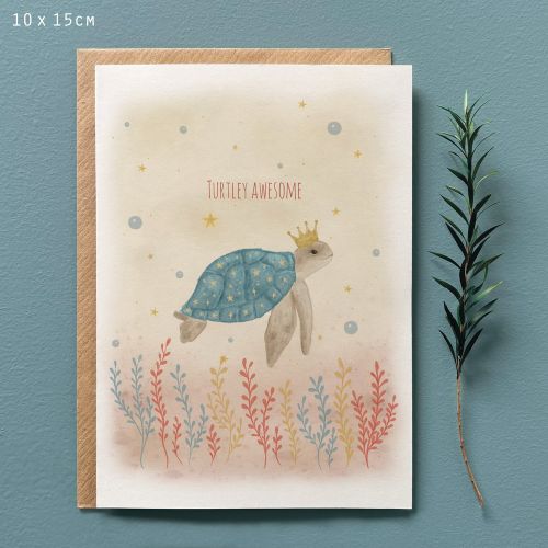 Sealife Κάρτα-Turtley awesome