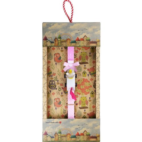 Λαμπάδα Ξύλινο pull back - Μονόκερος