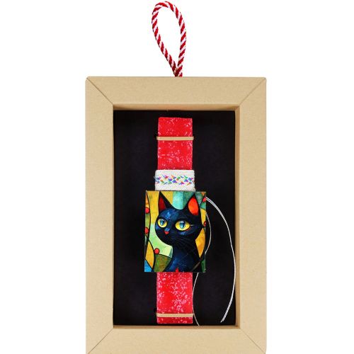 Λαμπάδα Μαγνητάκι pet - Γάτα πρόσωπο