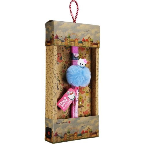 Λαμπάδα Στυλό Pom Pom Hello Kitty - Ροζ