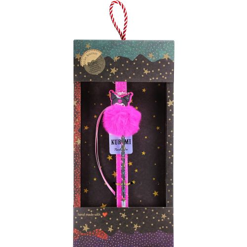 Λαμπάδα Στυλό Pom Pom - Kuromi pink
