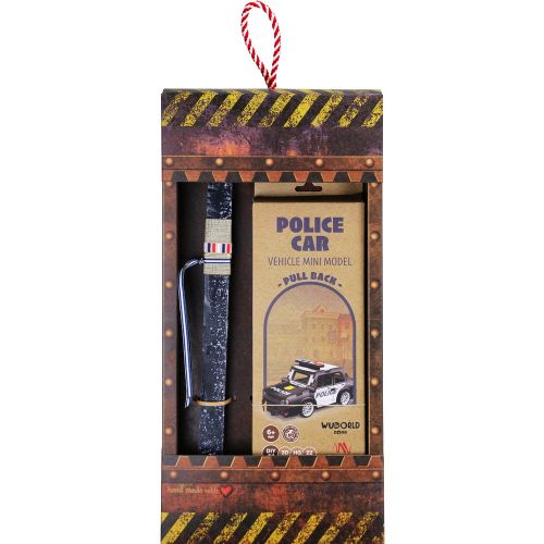 Λαμπάδα Μοντέλο ξύλινο pull back - Αστυνομικό