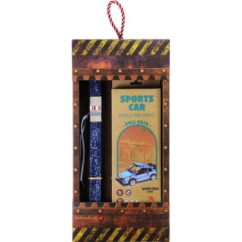 Λαμπάδα Μοντέλο ξύλινο pull back - Sports car