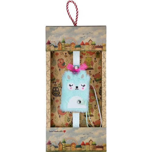 Λαμπάδα Μπλοκ λούτρινο - Αλεπού