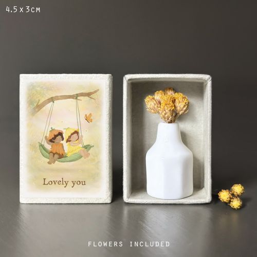Σπιρτόκουτο -Lovely you 4,5x3,4 εκ.