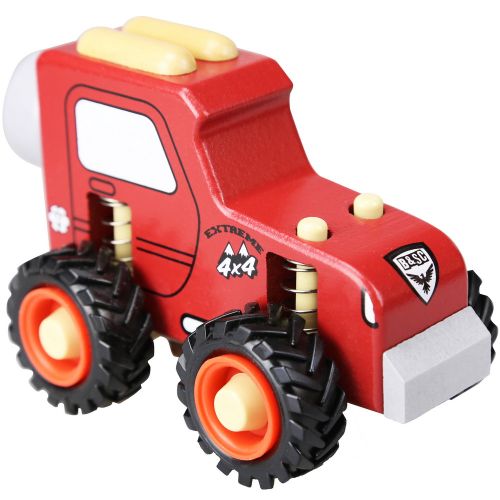 Wooden off-road vehicle 13.5 cm
