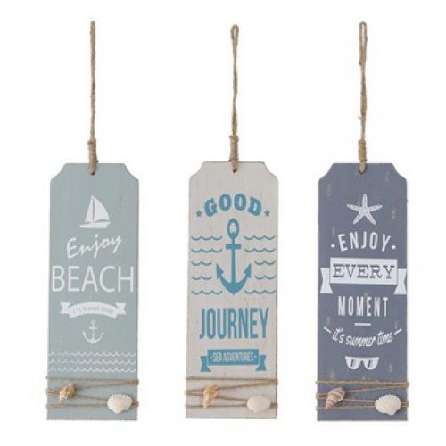 Επιγραφή ξύλινη Nautical 22εκ.