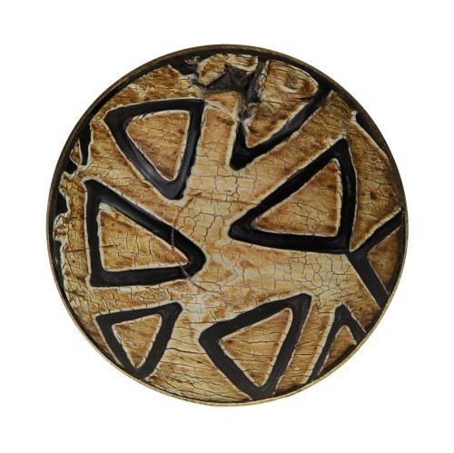 Πόμολο μπεζ με τρίγωνα 3.6εκ.