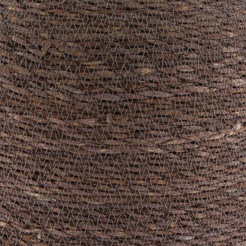 Φωτιστικό οροφής ψάθινο 38εκ. Γκρι