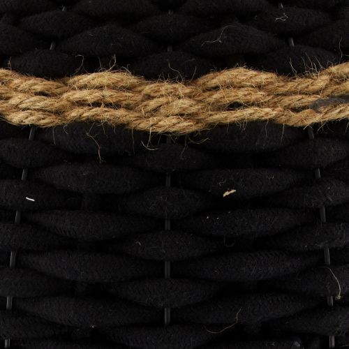 Φωτιστικό οροφής βαμβακερό μαύρο 38εκ.