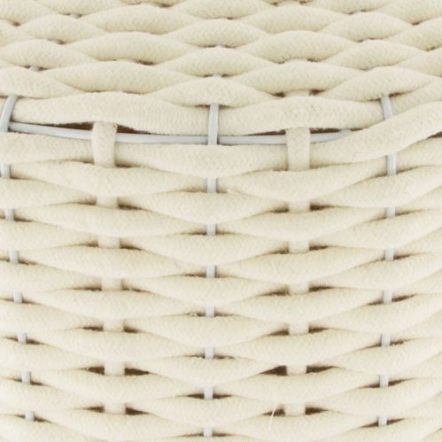 Φωτιστικό οροφής βαμβακερό λευκό 46x50εκ.