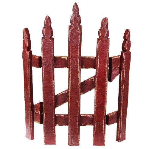 Φράκτης ξύλινος αντικέ 43x55εκ.