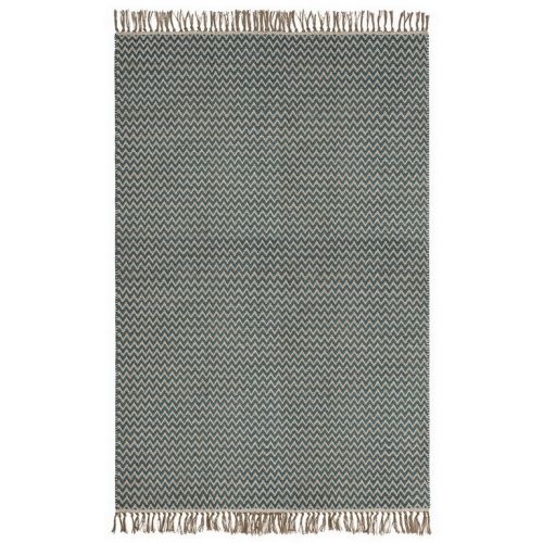 Zigzag weave rug Bermuda Blue 120 x 180cm