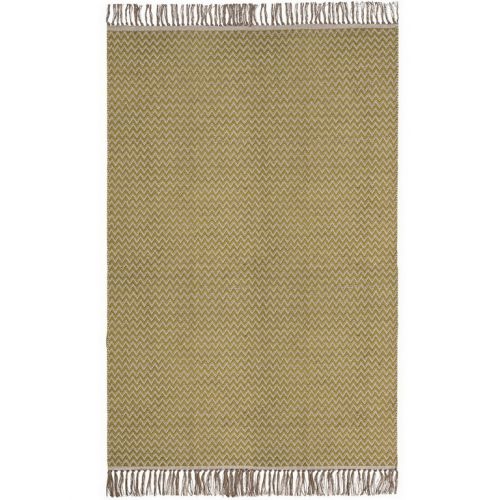 Zigzag weave rug old Gold 120 x 180cm