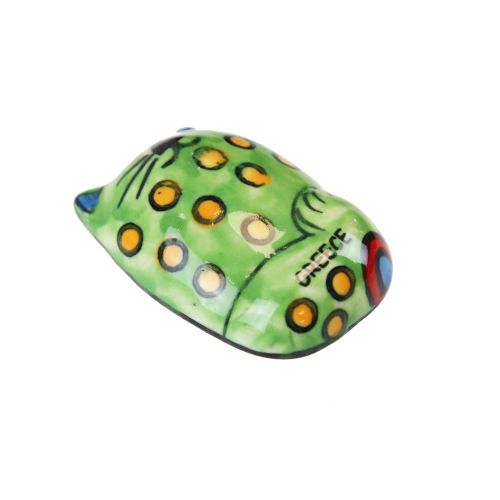 Μαγνητάκι κεραμικό Γάτα 4x5εκ.- Πράσινο