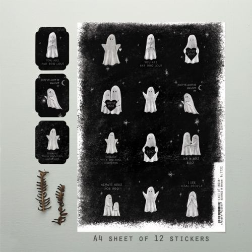 Αυτοκόλ. (12)- Φαντάσματα 21x29,5εκ.