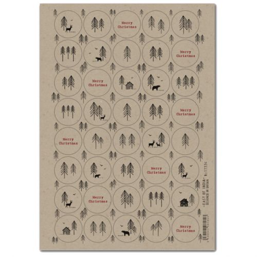 Αυτοκόλλητα (40) - Δάσος Χριστουγέννων