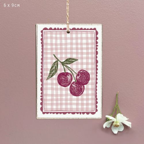 Ετικέτα φρούτα 8,8x6εκ.-Cherries