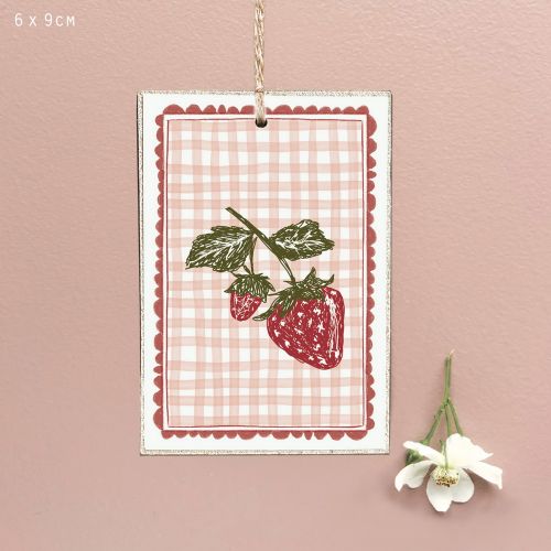 Ετικέτα φρούτα 8,8x6εκ.-Strawberries