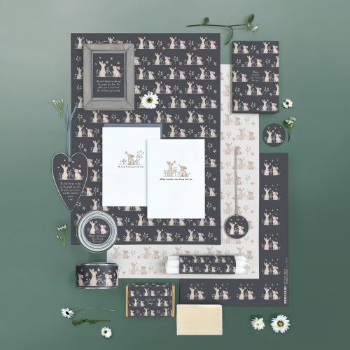 Ετικέτα καρδιά Meadow 11,5εκ. - Κουνέλια