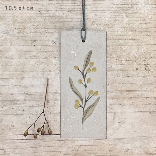 Ετικέτα Birds & berry 10,5εκ.- Χρυσά berries